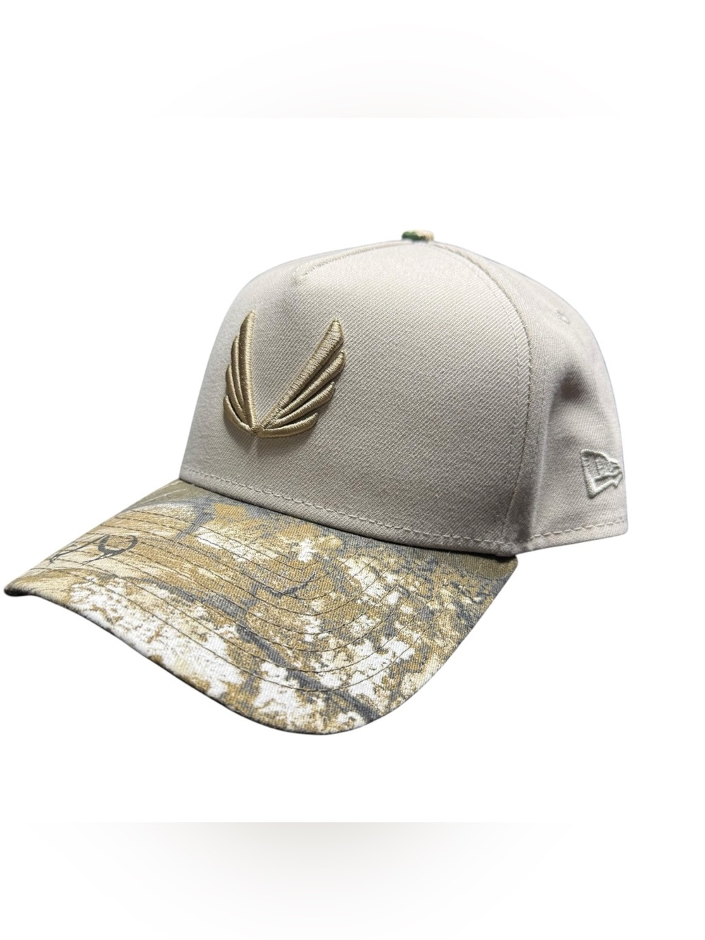 ASRV x New Era 9FORTY A-Frame Stone Wings Realtree Camo Snapback Hat